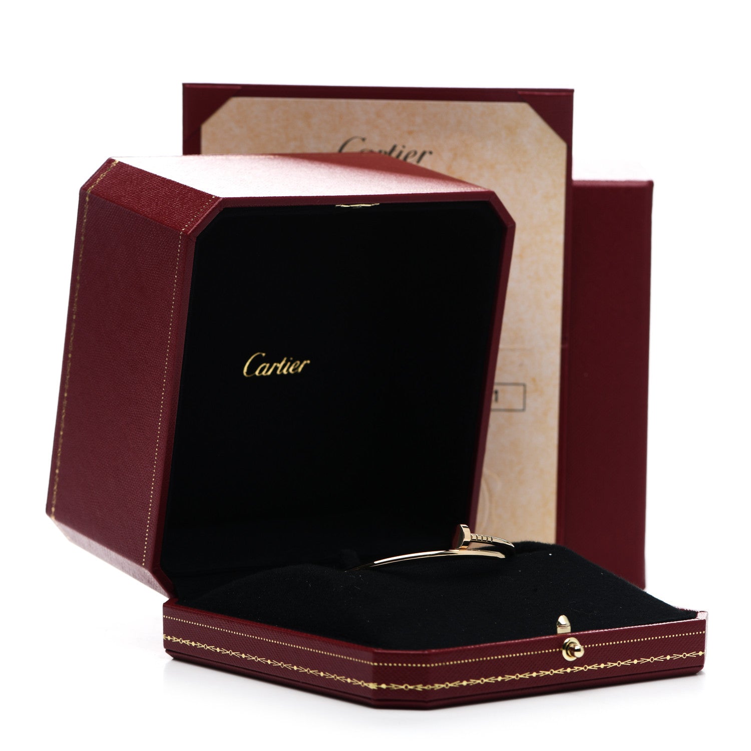 Cartier 18K Yellow Gold Small Juste Un Clou Bracelet 17 5 of 5