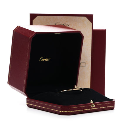 Cartier 18K Yellow Gold Small Juste Un Clou Bracelet 17 5 of 5