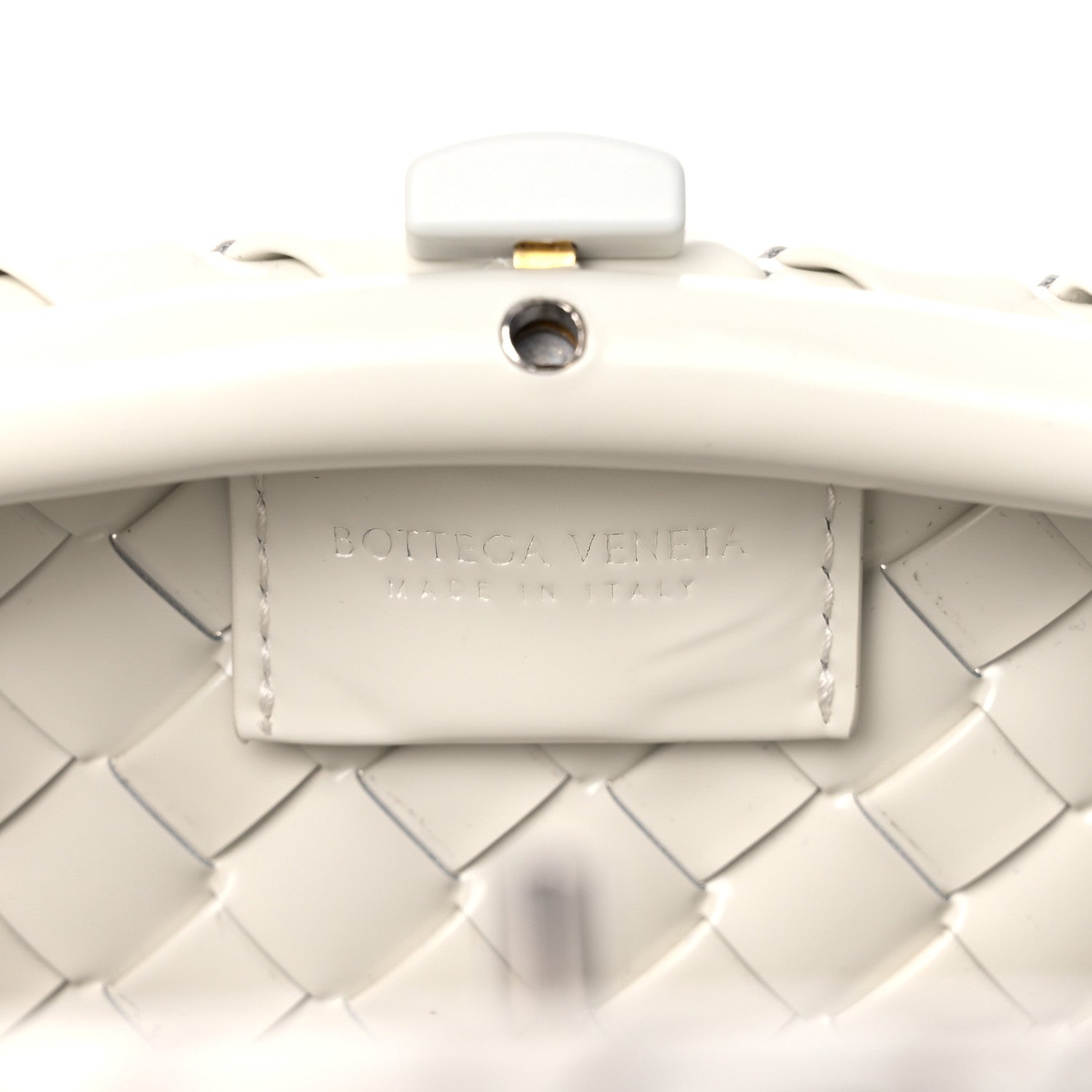 Bottega Veneta Nappa Intrecciato Small Handle Bag Chalk 6 of 12