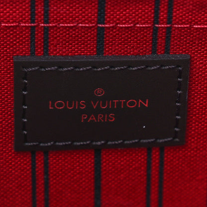 Louis Vuitton Damier Ebene Neverfull MM GM Pochette 6 of 9