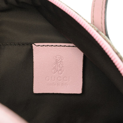 Gucci GG Supreme Monogram Children's Zoo Pig Pink 7 of 9