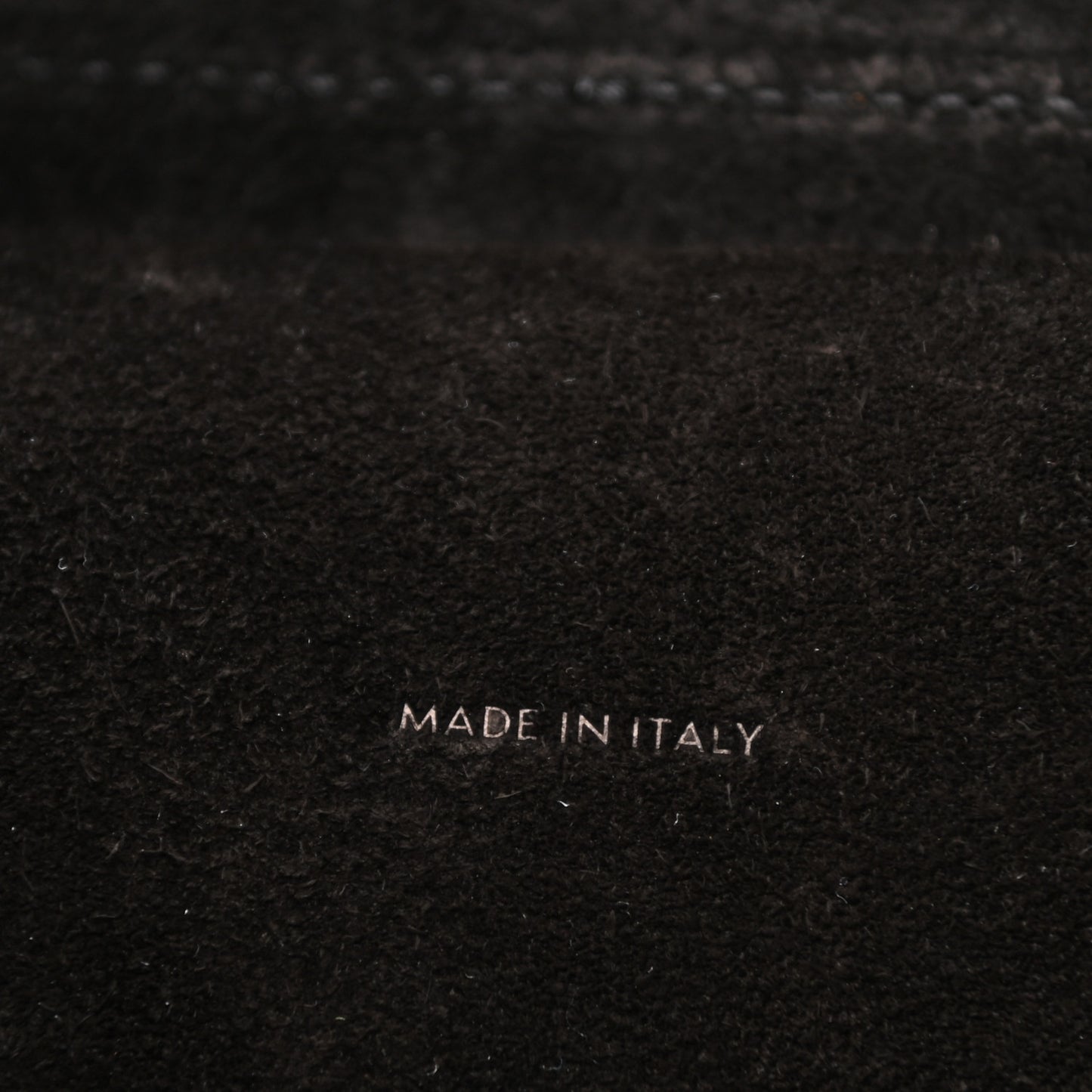 Grained Calfskin Mini Belt Bag Black