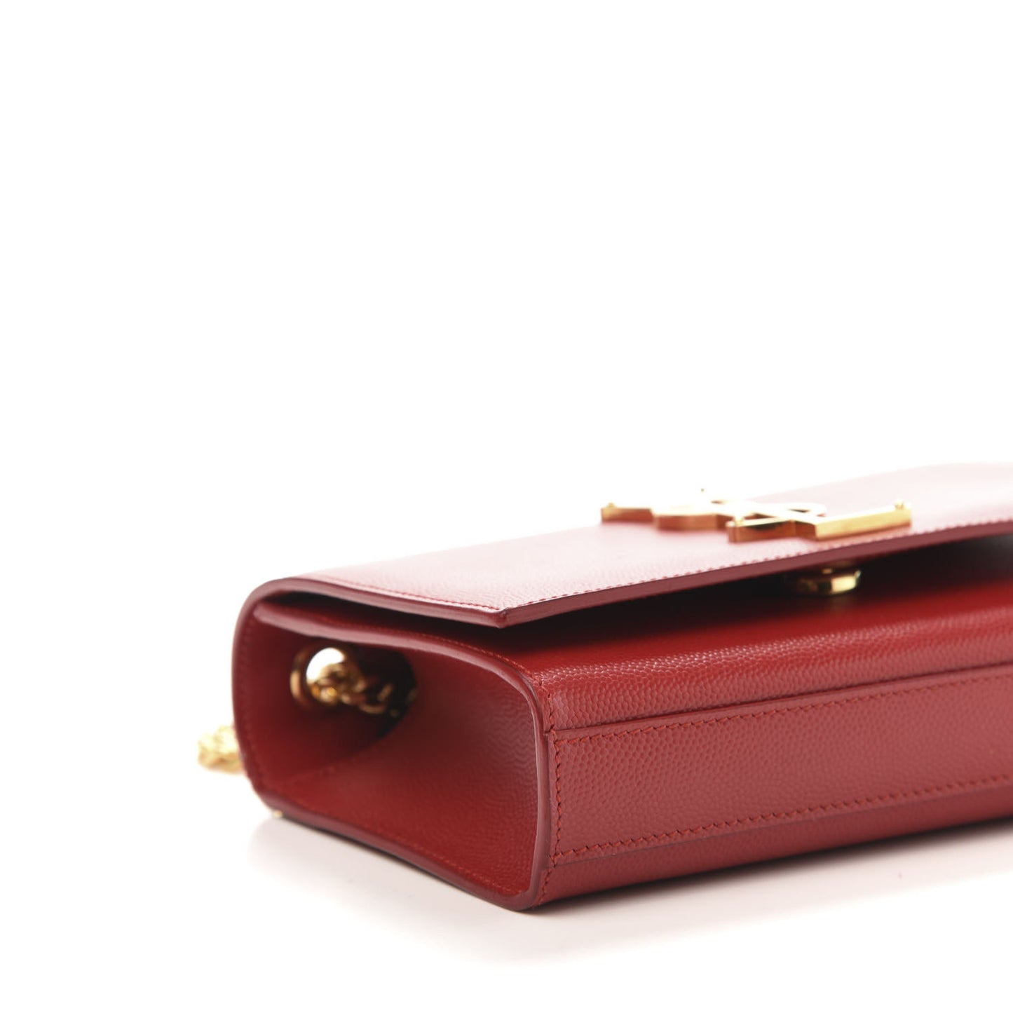 Grain De Poudre Small Monogram Kate Satchel Red