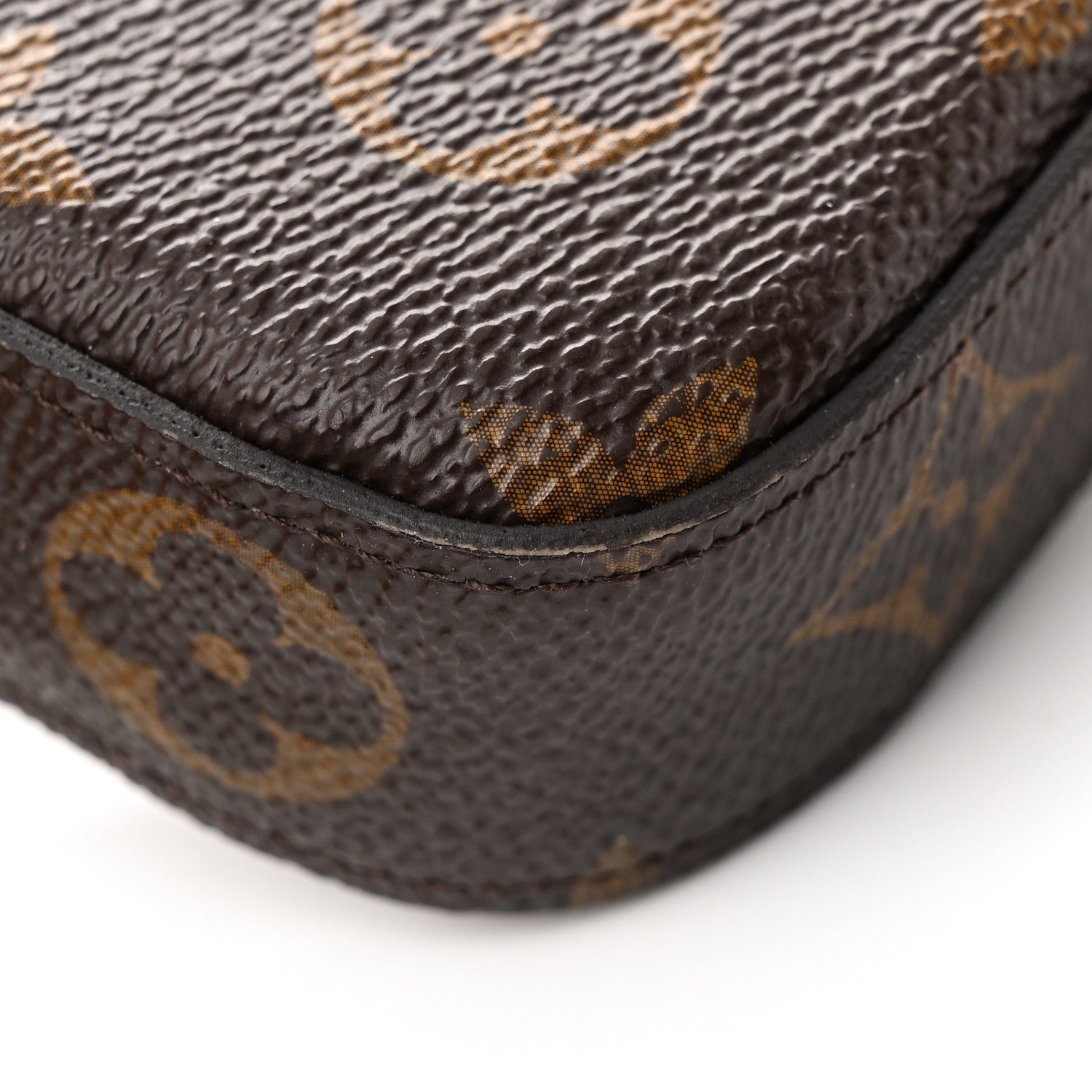 Louis Vuitton Monogram Pochette Felicie Chain Wallet Fuchsia 18 of 20
