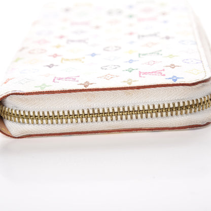 Louis Vuitton Monogram Multicolor Zippy Wallet White 10 of 13