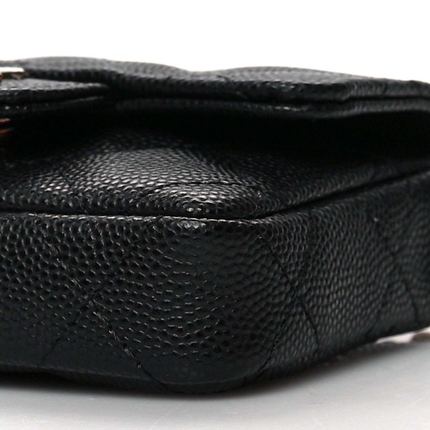 Chanel Caviar Quilted Mini Chain Belt Bag Black 10 of 10