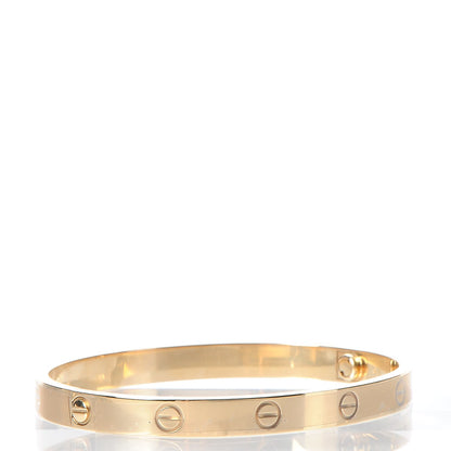 Cartier 18K Yellow Gold LOVE Bracelet 18 3 of 10