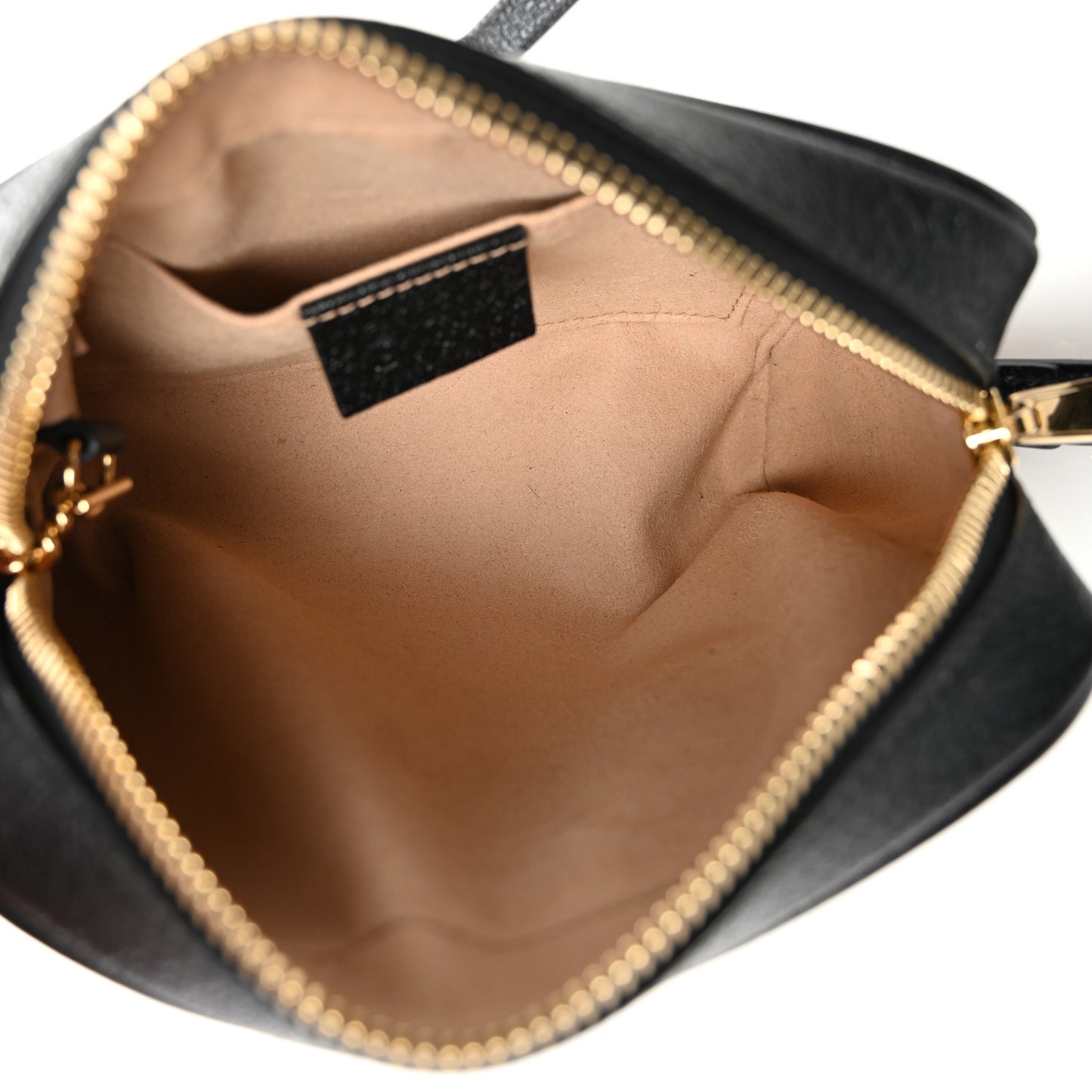 Calfskin Web Mini Ophidia Shoulder Bag Black