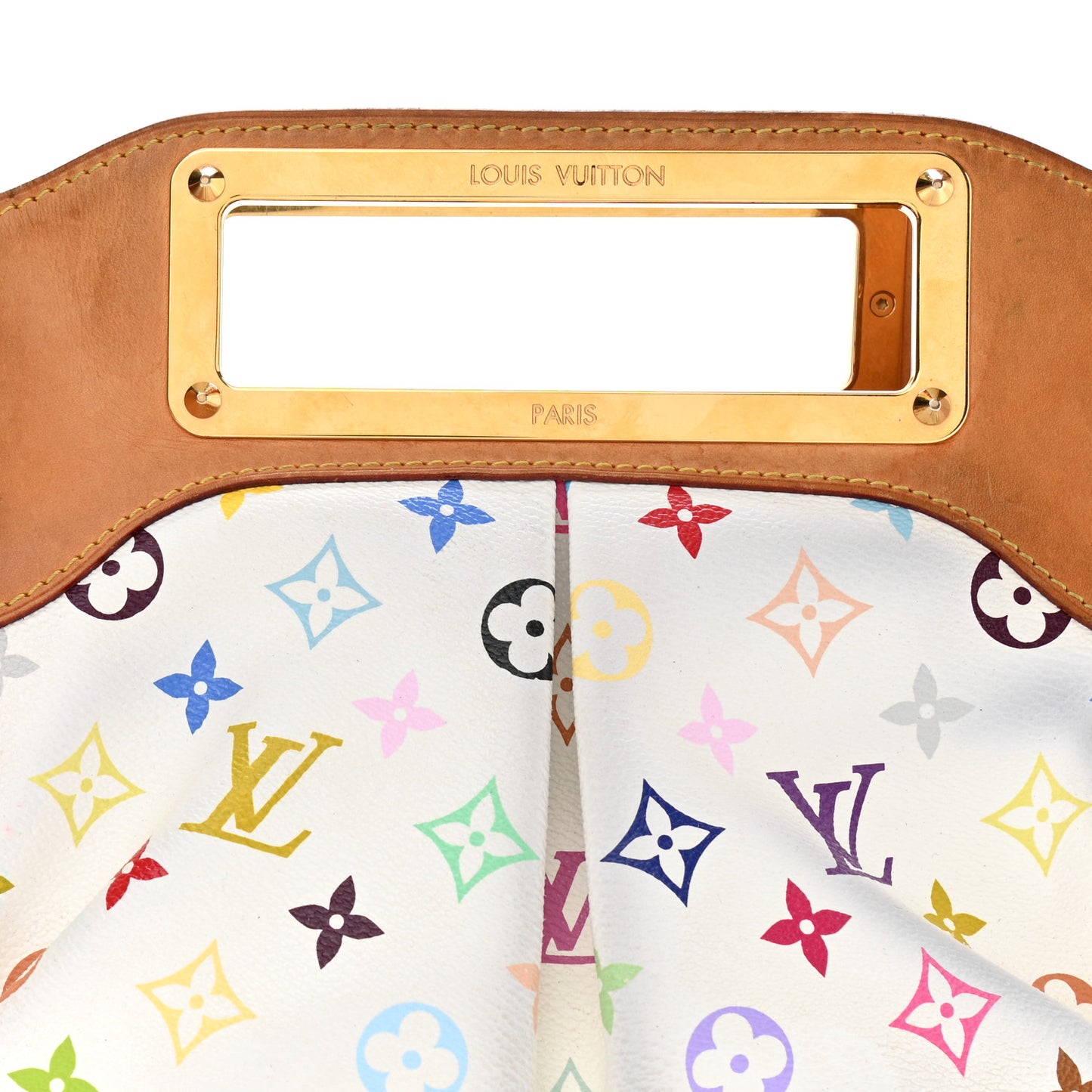Monogram Multicolor Judy MM White