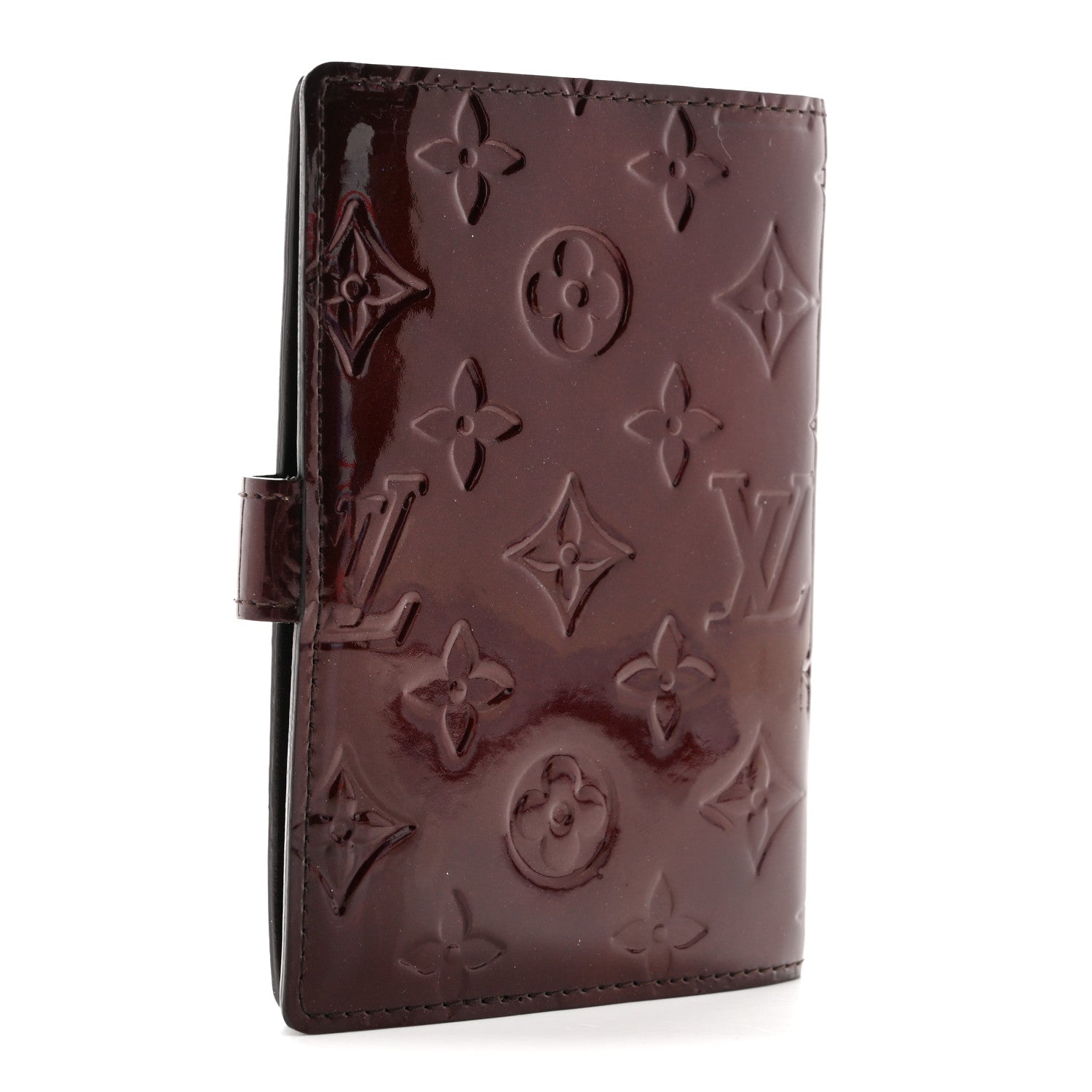 Louis Vuitton Vernis Small Ring Agenda Cover Amarante 3 of 6