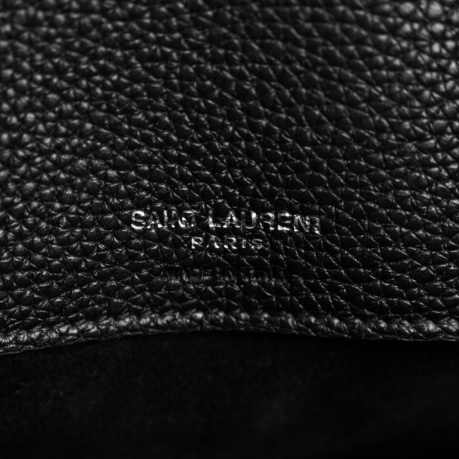 Saint Laurent Grained Calfskin Small Supple Sac De Jour Black 7 of 14