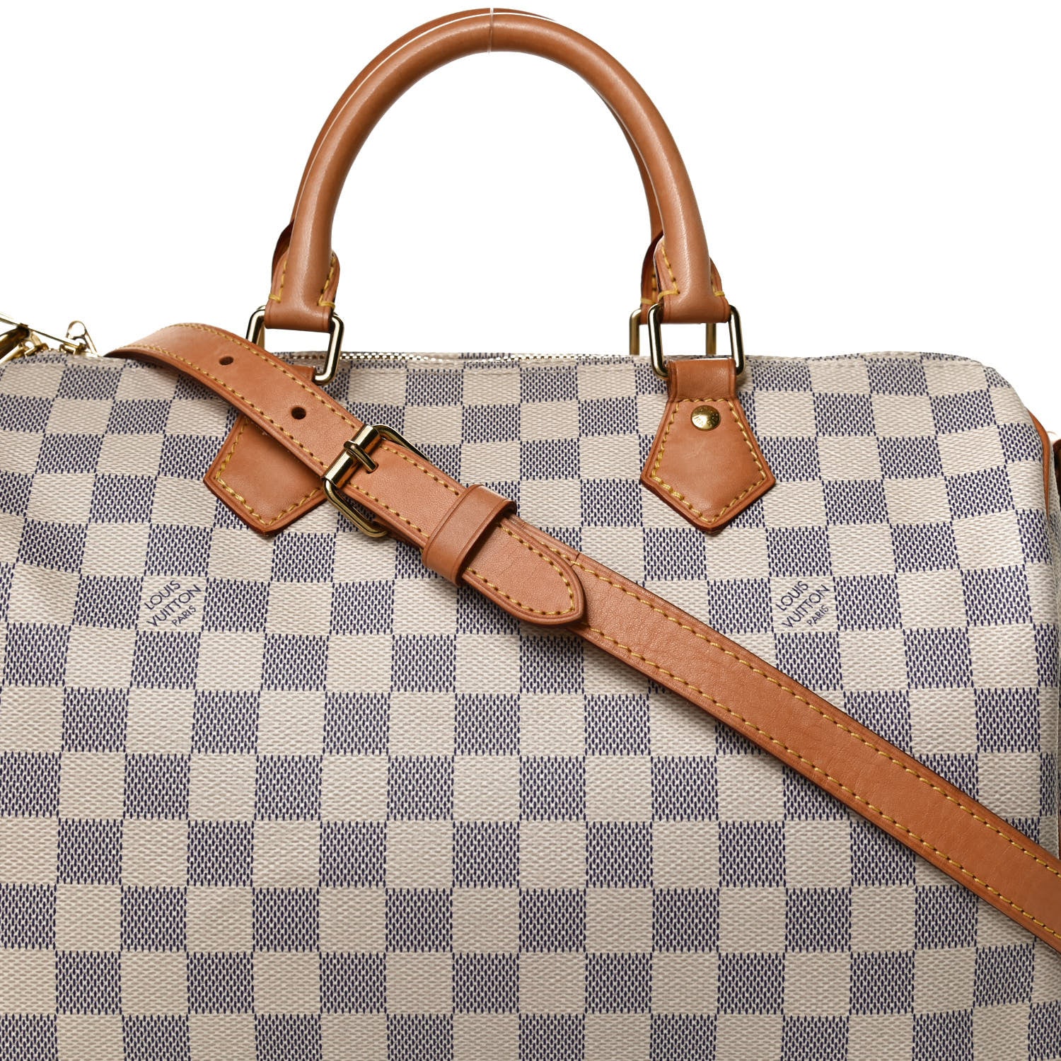 Louis Vuitton Damier Azur Speedy Bandouliere 30 10 of 12