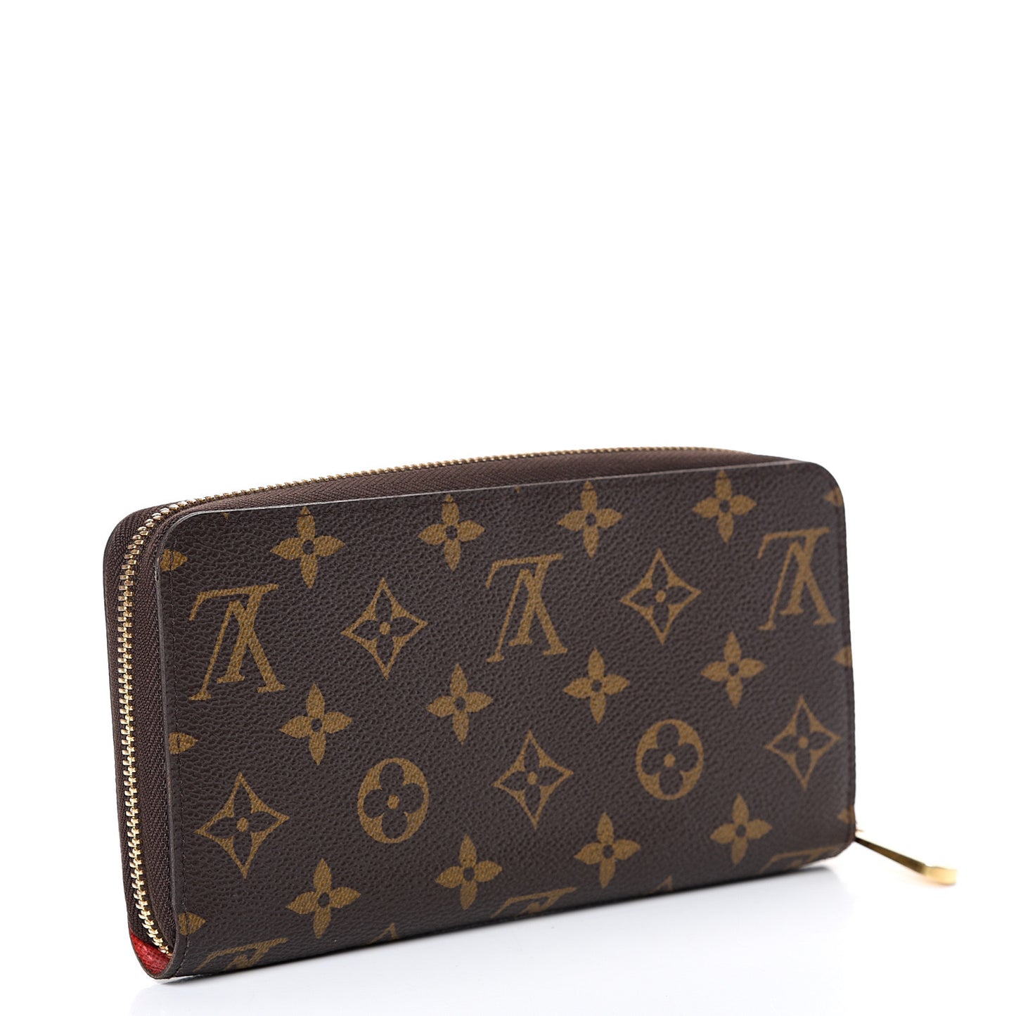 Monogram Zippy Wallet Coquelicot
