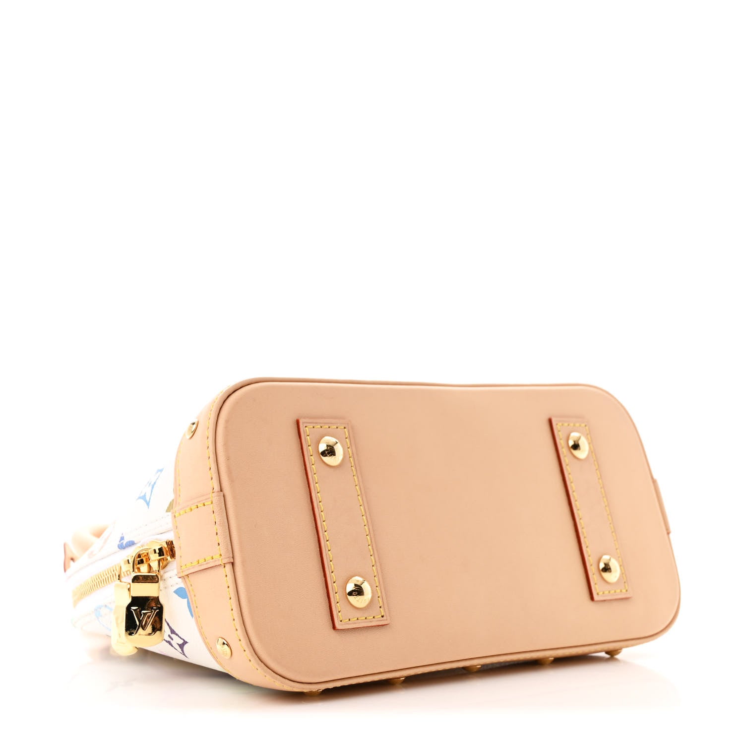 Louis Vuitton LV x TM Monogram Multicolor Alma BB White 4 of 10