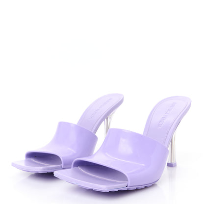 Bottega Veneta Lambskin Stretch Mule Sandals 37 Lavender 4 of 9