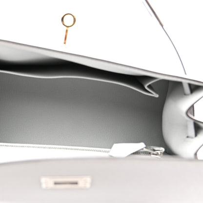 Hermes Epsom Kelly Sellier 25 Gris Platine 5 of 11