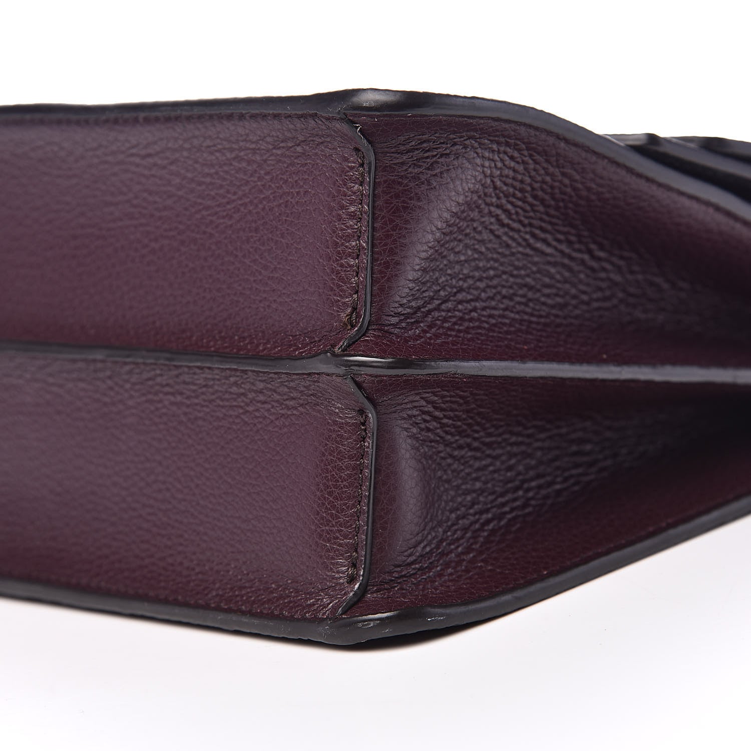 Mulberry Small Classic Grain Harlow Satchel Oxblood 9 of 10