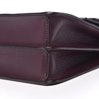 Mulberry Small Classic Grain Harlow Satchel Oxblood 9 of 10