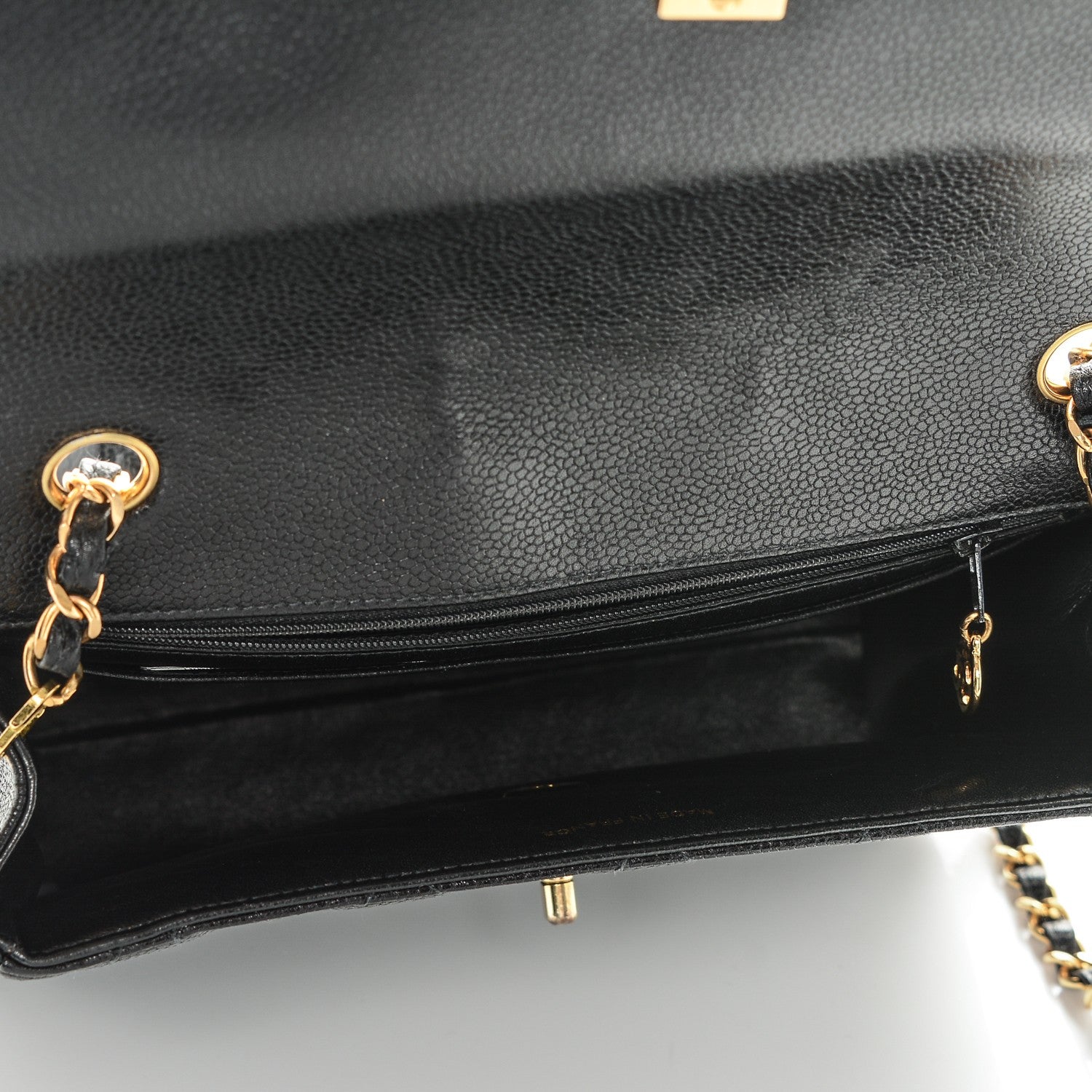 Chanel Caviar Quilted Medium Flap Shoulder Bag Black 5 of 8