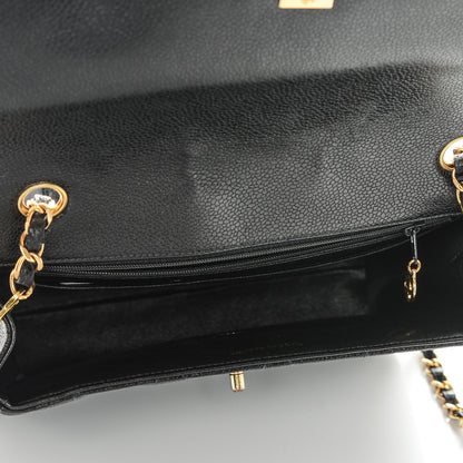 Chanel Caviar Quilted Medium Flap Shoulder Bag Black 5 of 8