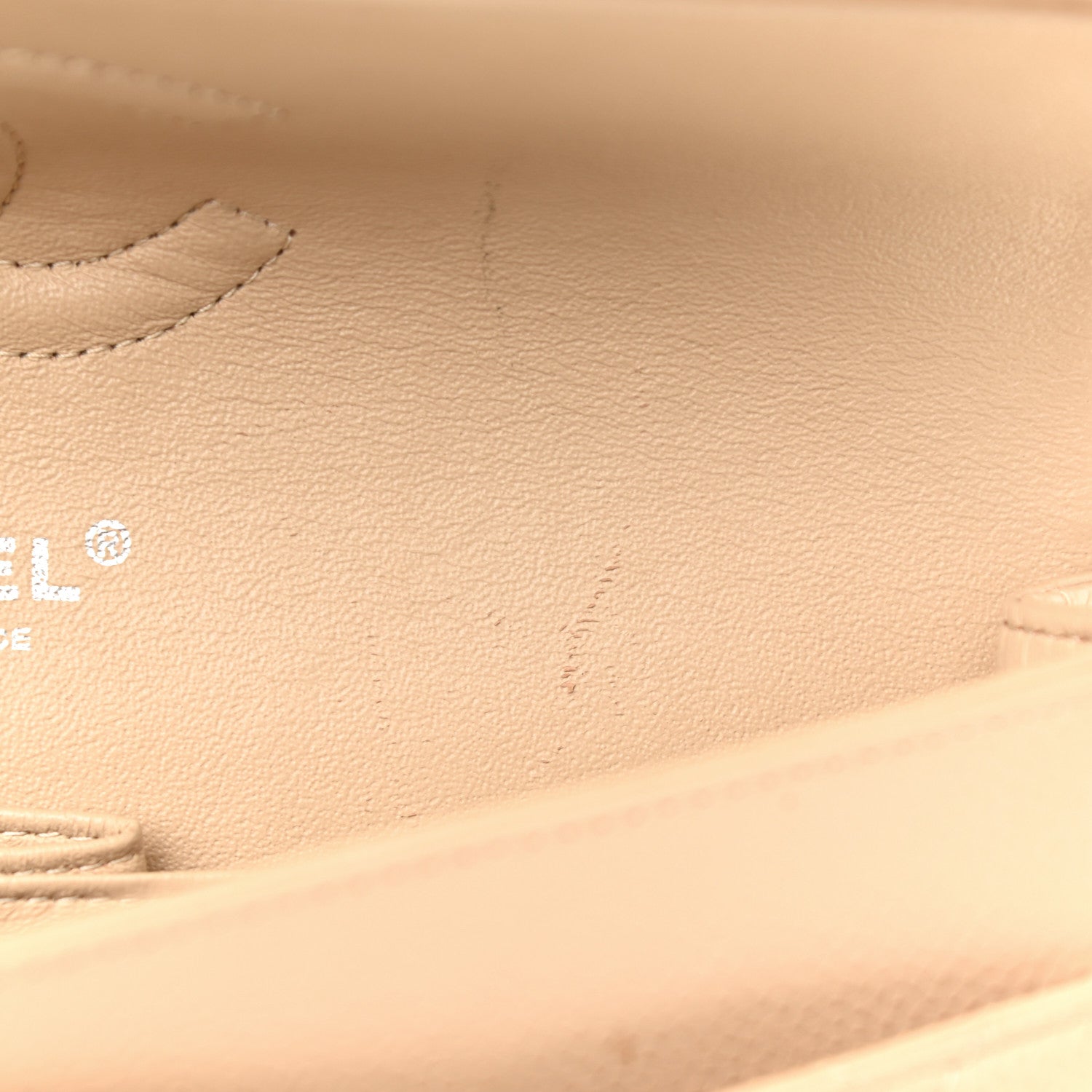 Chanel Caviar Quilted Medium Double Flap Beige 12 of 12