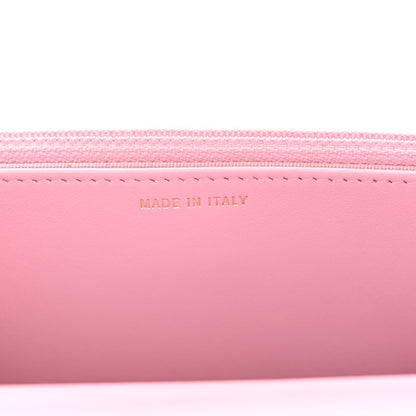 Chanel Shiny Caviar Quilted Pick Me Up Wallet On Chain WOC Pink 7 of 12