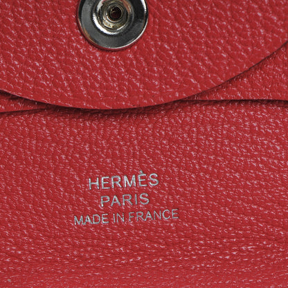 Hermes Chevre Mysore Bastia Coin Purse Bougainvillea 5 of 8