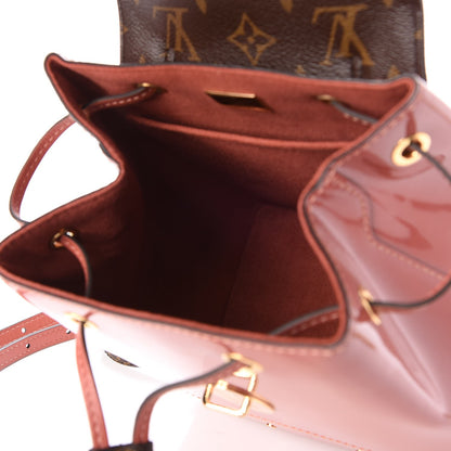 Louis Vuitton Patent Monogram Hot Springs Backpack Vieux Rose 5 of 7