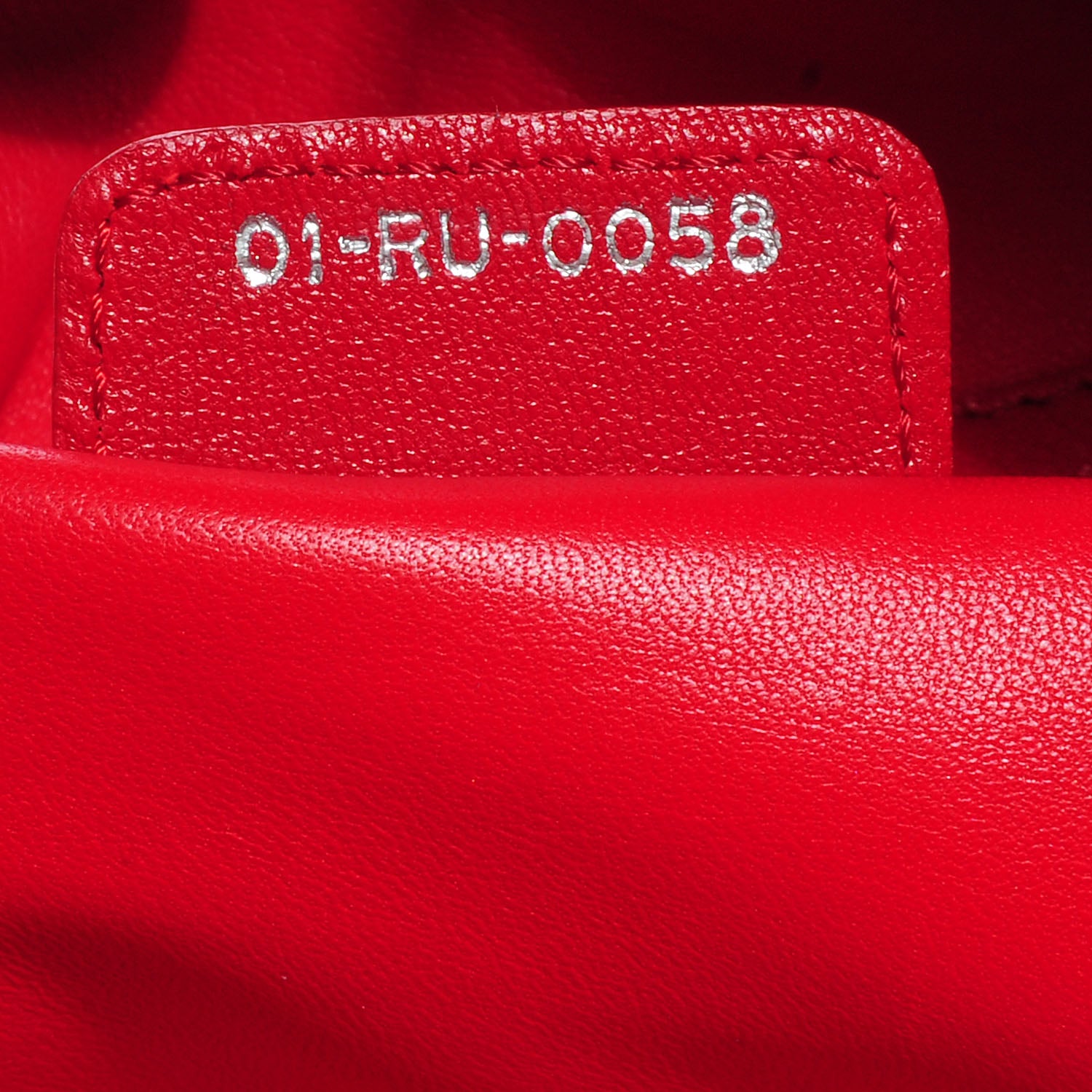 Christian Dior Lambskin Woven Medium Dior Soft Tote Rouge Moyen 10 of 10