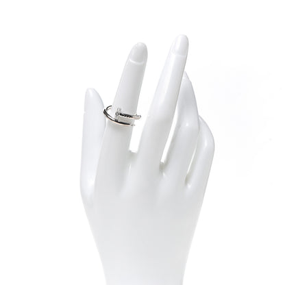 Cartier 18K White Gold Diamond Juste Un Clou Ring 54 6.75 2 of 5