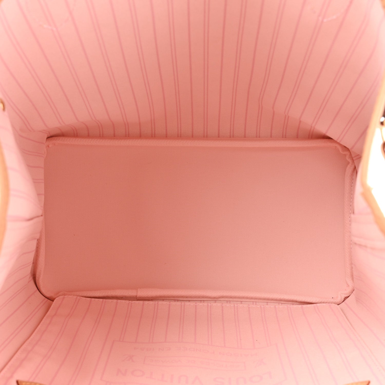 Louis Vuitton Damier Azur Neo Neverfull MM Rose Ballerine 5 of 13