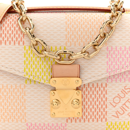 Louis Vuitton Damier Giant Pochette Metis East West Peach 7 of 9