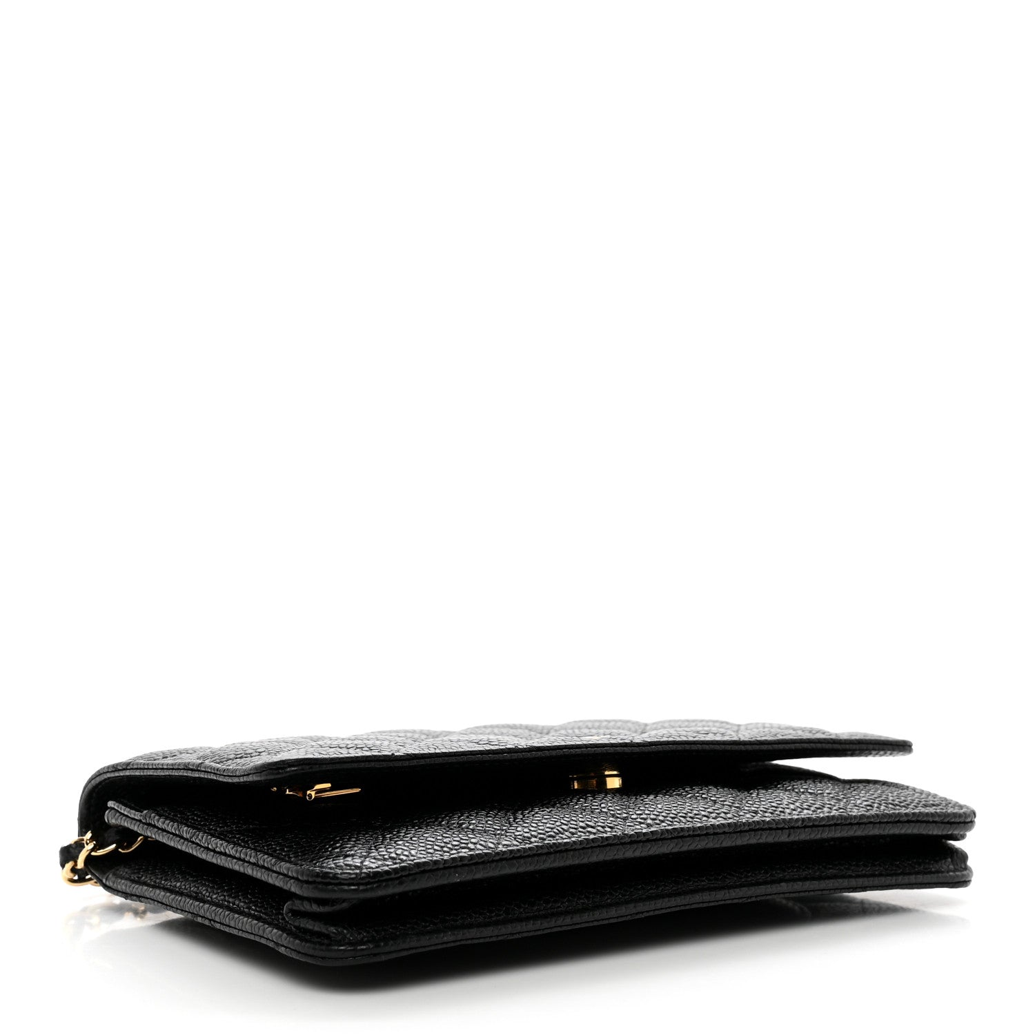 Chanel Caviar Quilted Wallet on Chain WOC Black 4 of 11
