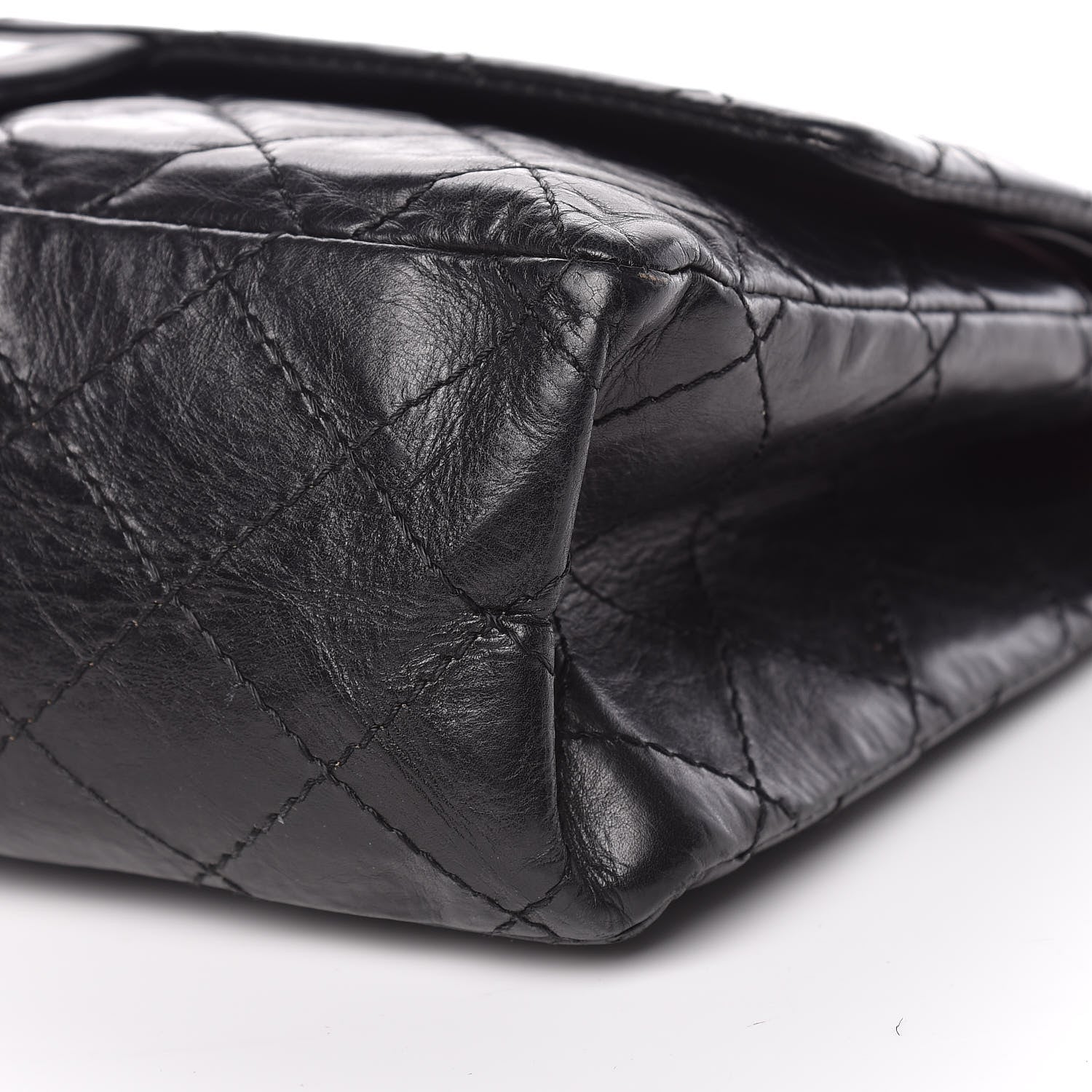 Chanel Aged Calfskin Quilted 2.55 Reissue 226 Flap Black 13 of 13