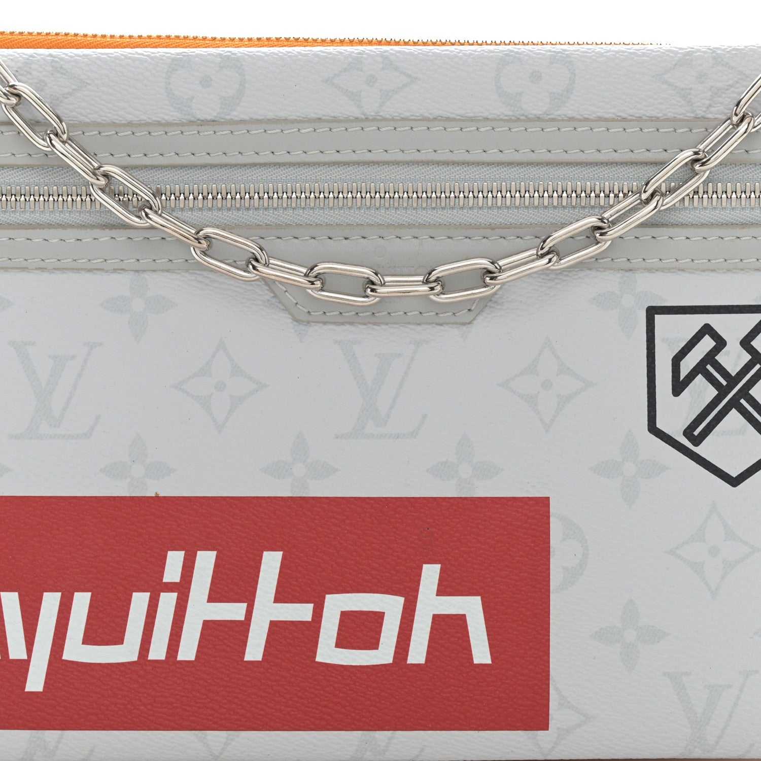 Louis Vuitton Monogram Antartica Double Flat Messenger 11 of 13
