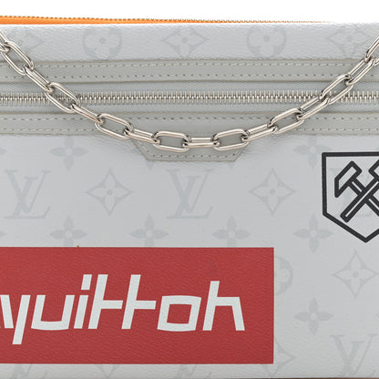 Louis Vuitton Monogram Antartica Double Flat Messenger 11 of 13