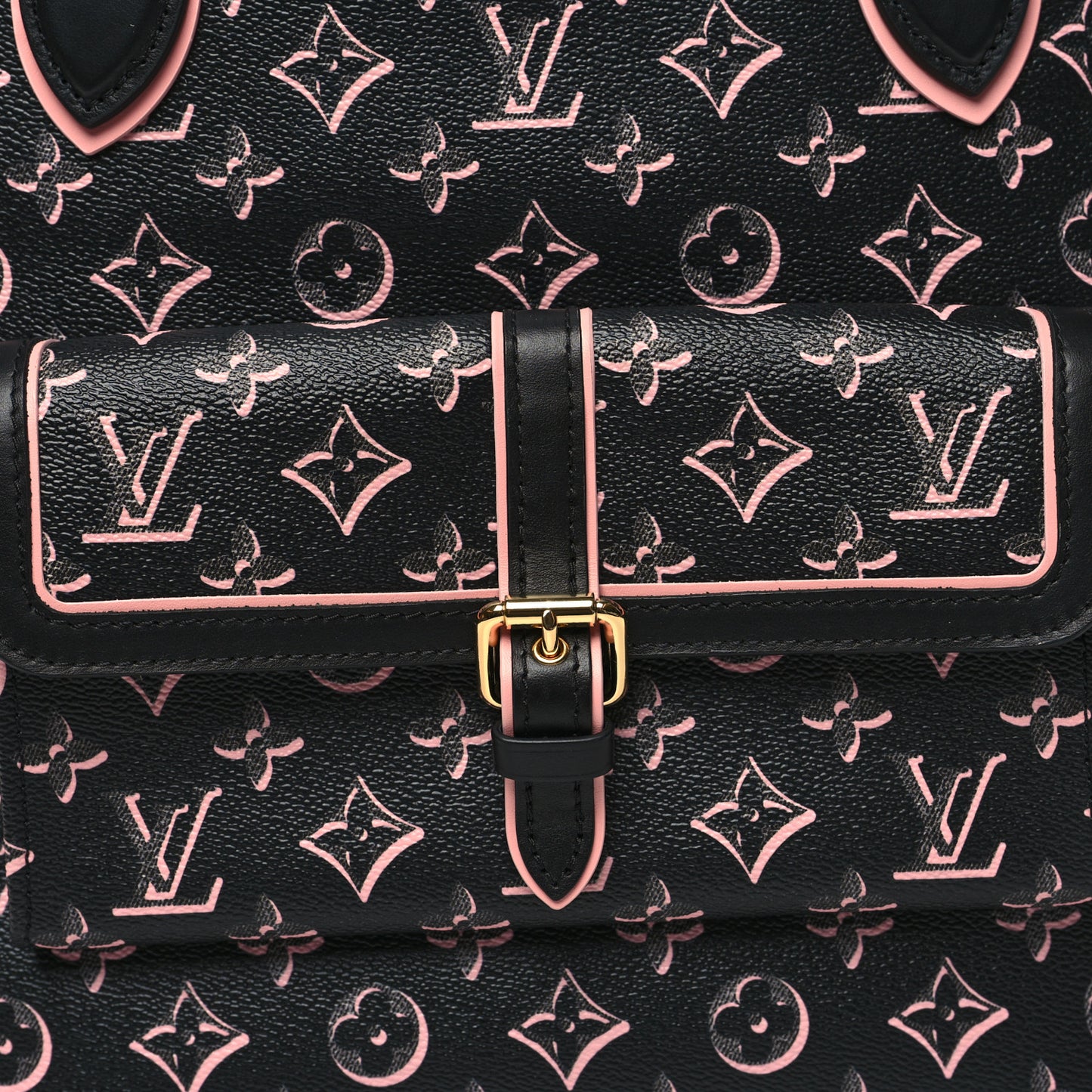 Monogram Fall For You Neverfull MM Black