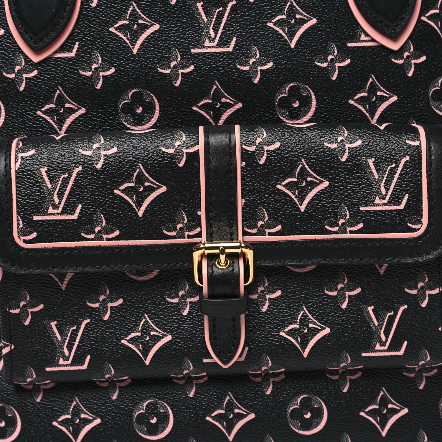 Louis Vuitton Monogram Fall For You Neverfull MM Black 9 of 11