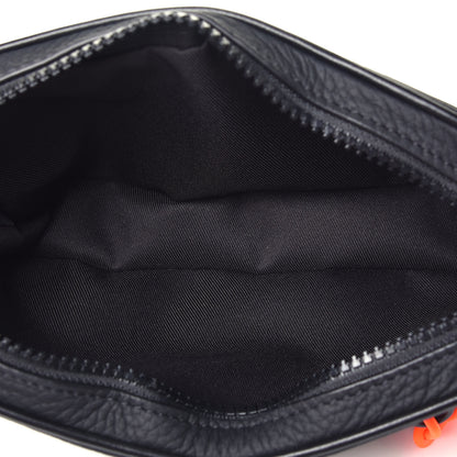 Louis Vuitton Taurillon Monogram Uniformes Solar Ray Soft Pochette Volga Belt Bag Black 4 of 8