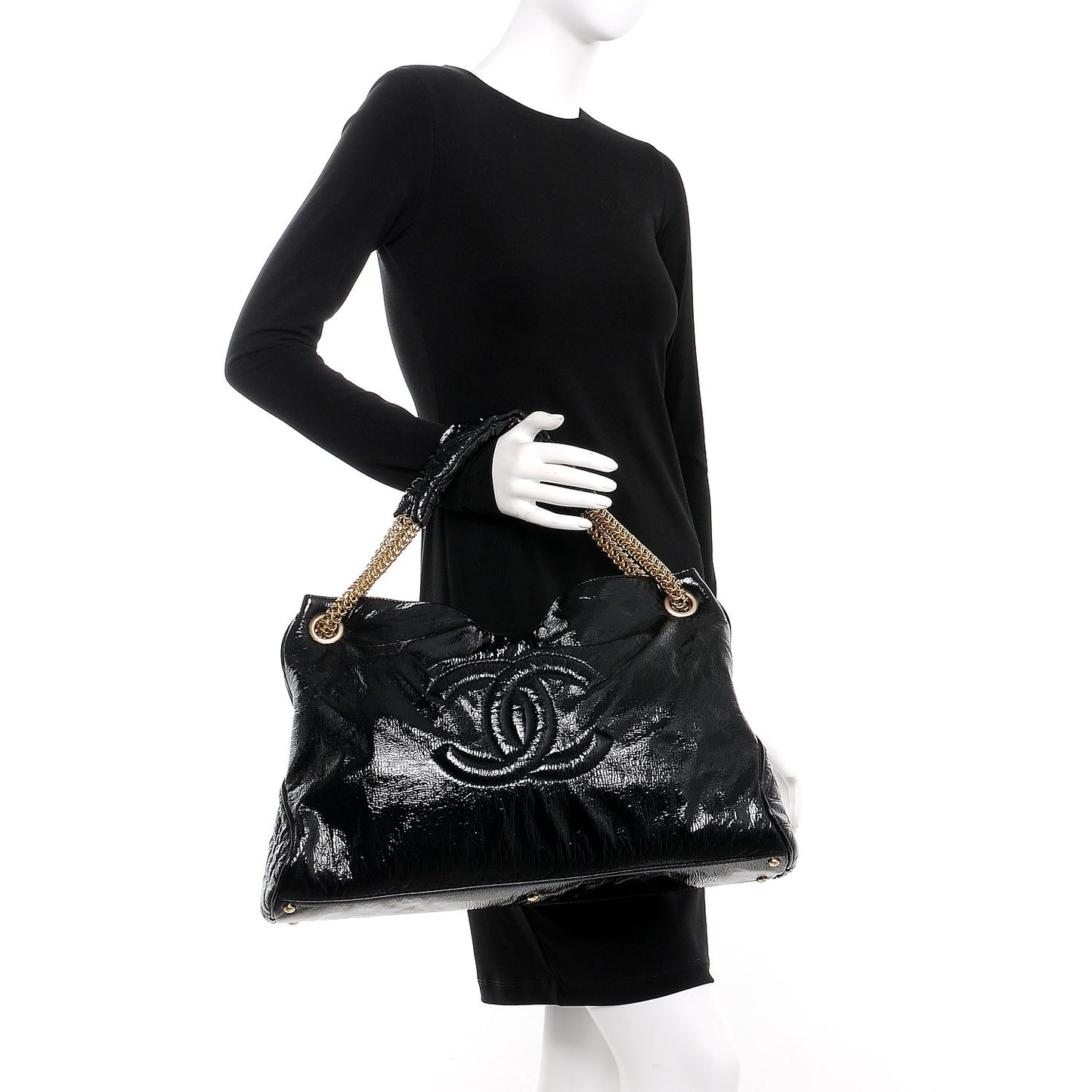 Vinyl Rodeo Tote Black
