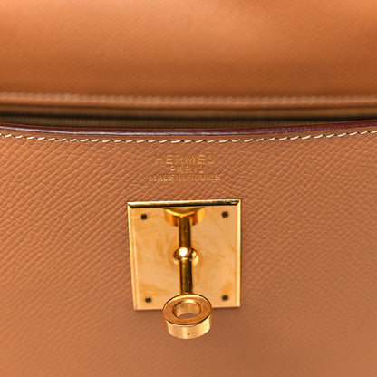 Hermes Courchevel Kelly Sellier 32 Naturelle 6 of 10