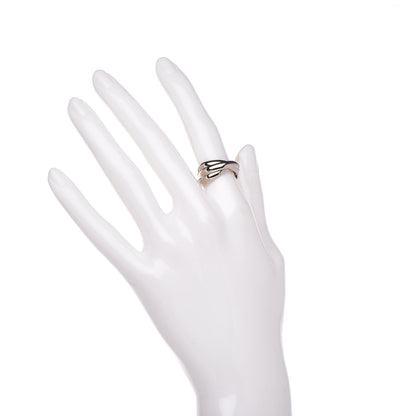 Cartier 18K White Gold Classic Trinity Ring 52 6 2 of 6