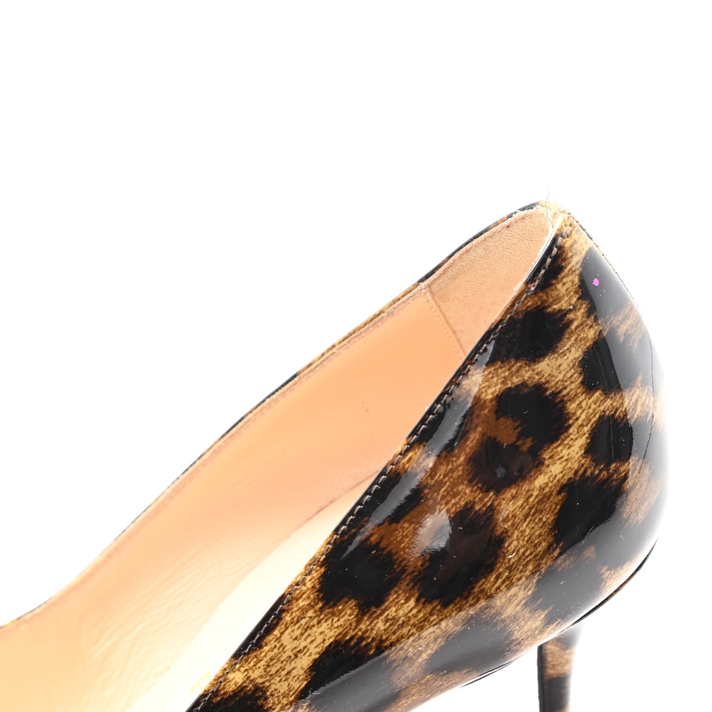 Patent Leopard Pumps 37