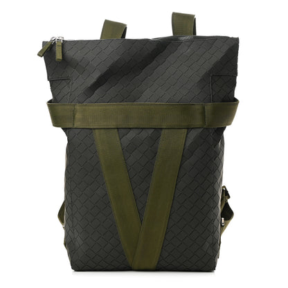 Bottega Veneta Intreccio Rubber Backpack Camping 1 of 12