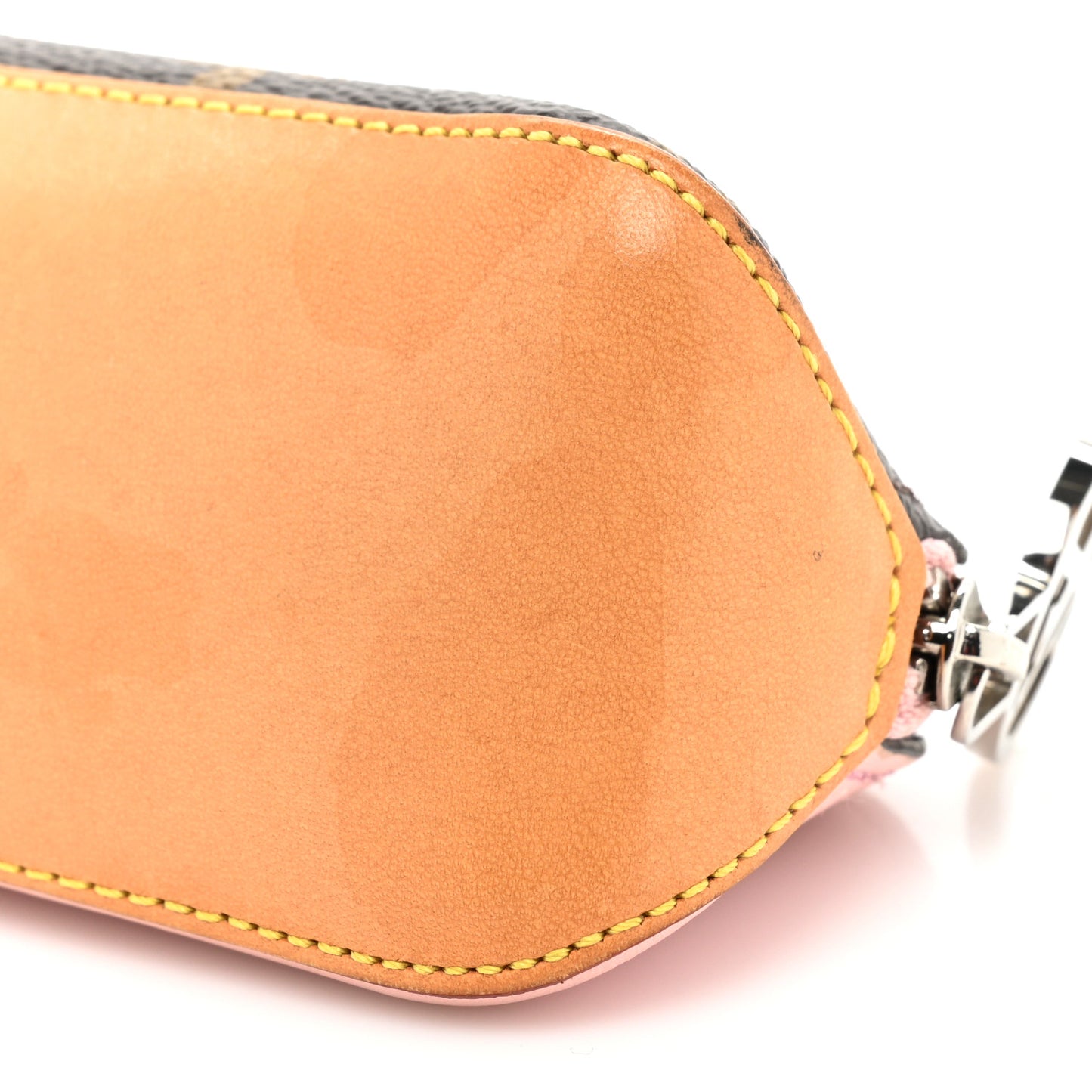 Monogram Elizabeth Pencil Pouch Rose Ballerine
