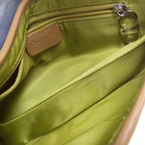 Christian Dior Denim Speedway Saddle Bag 8 of 12