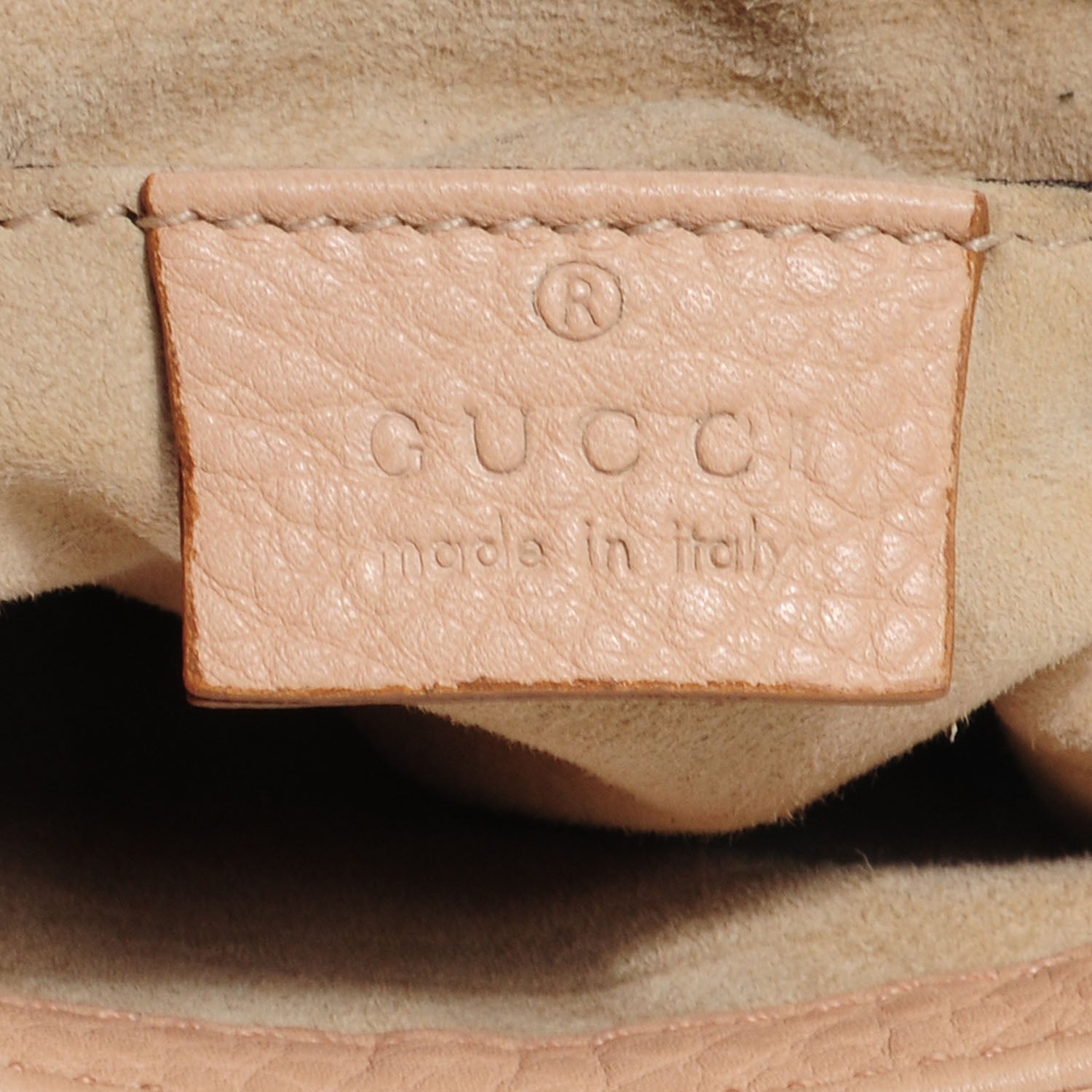 Gucci Dollar Calfskin Small 1973 Chain Shoulder Bag Camelia 5 of 9