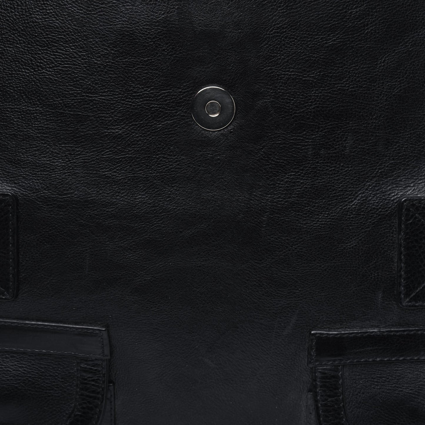 Calfskin CD Tote Black
