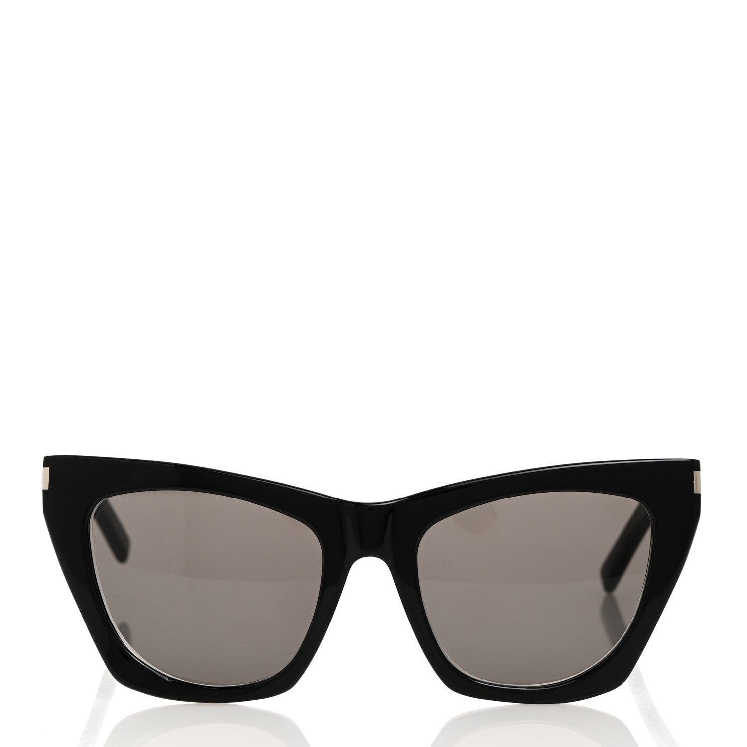 Saint Laurent New Wave SL214 Kate Cat Sunglasses Black 2 of 8