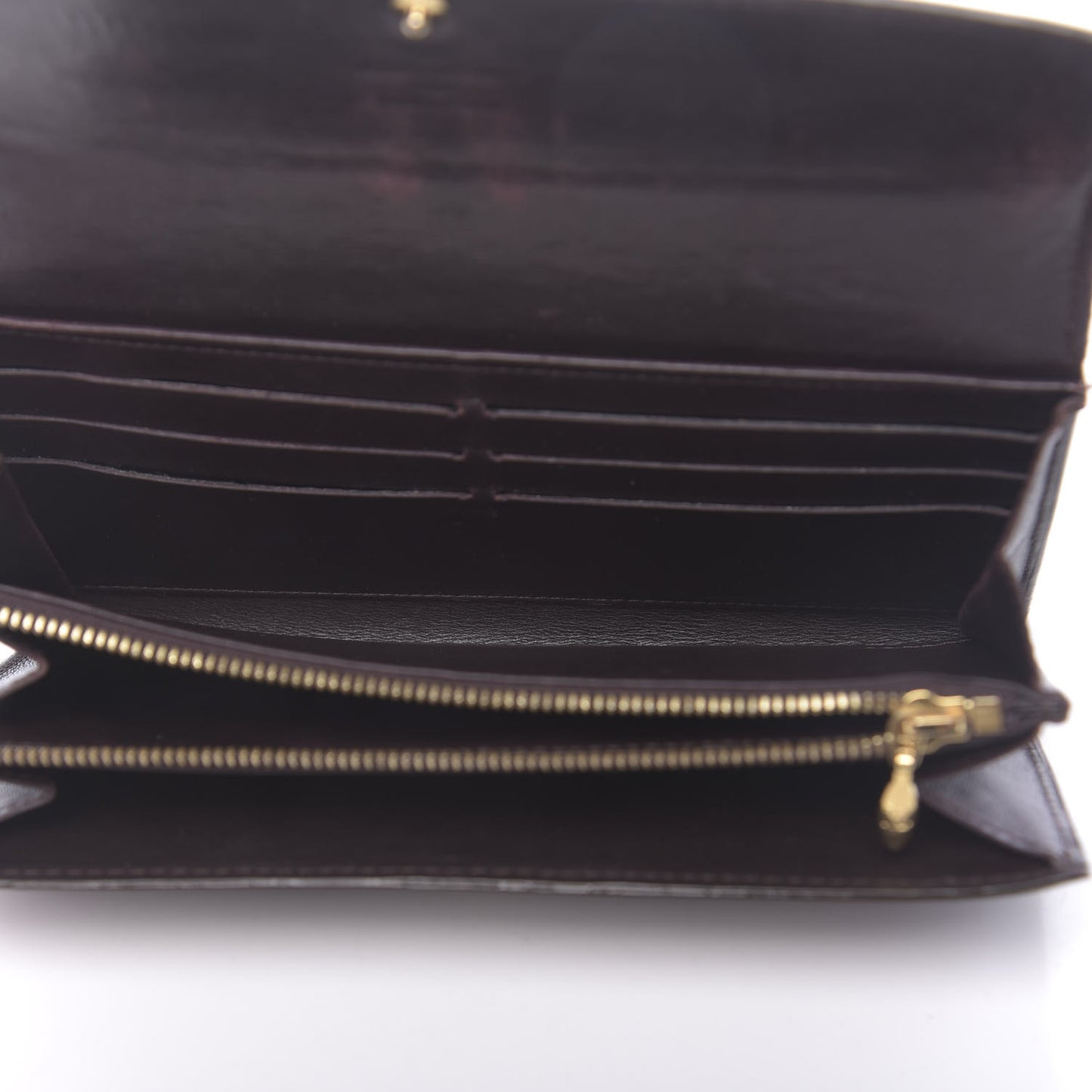Vernis Sarah Wallet Amarante